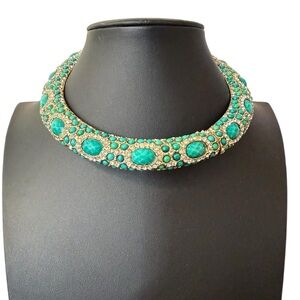 Amrita Singh Evergreen Sagaponack Hinged Collar Necklace